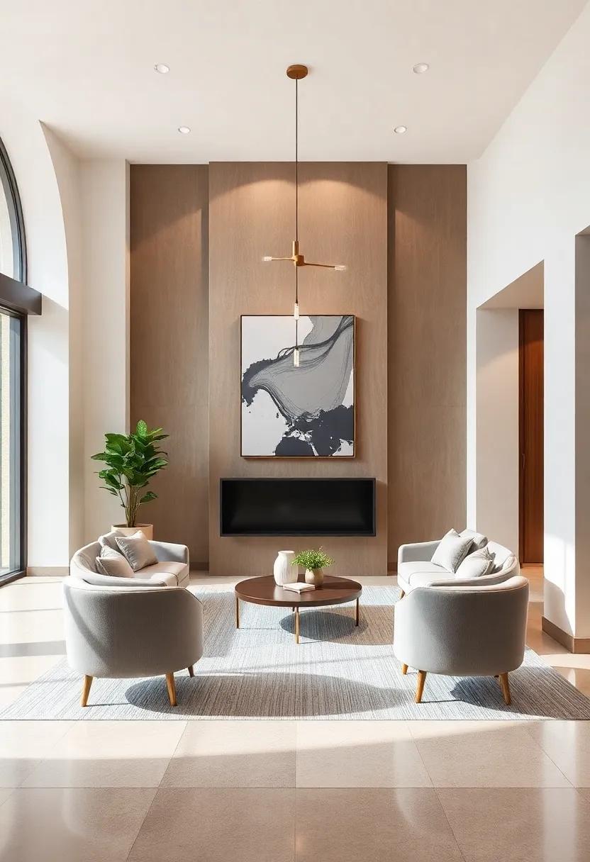 Designing a Welcoming Seating Area⁣ for Comfortable Arrivals