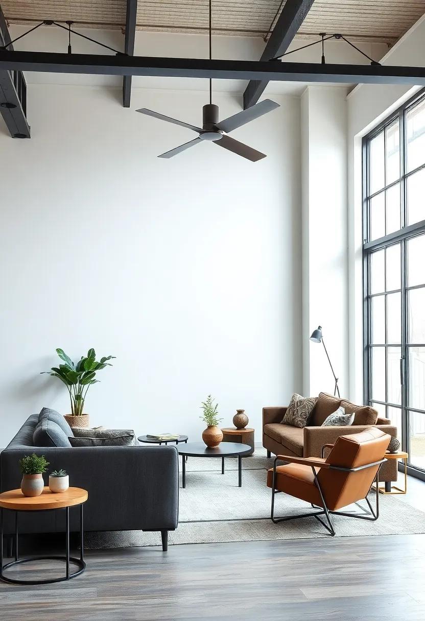 Creating Balance ⁢with Vintage Accents⁣ in‍ Modern Industrial interiors