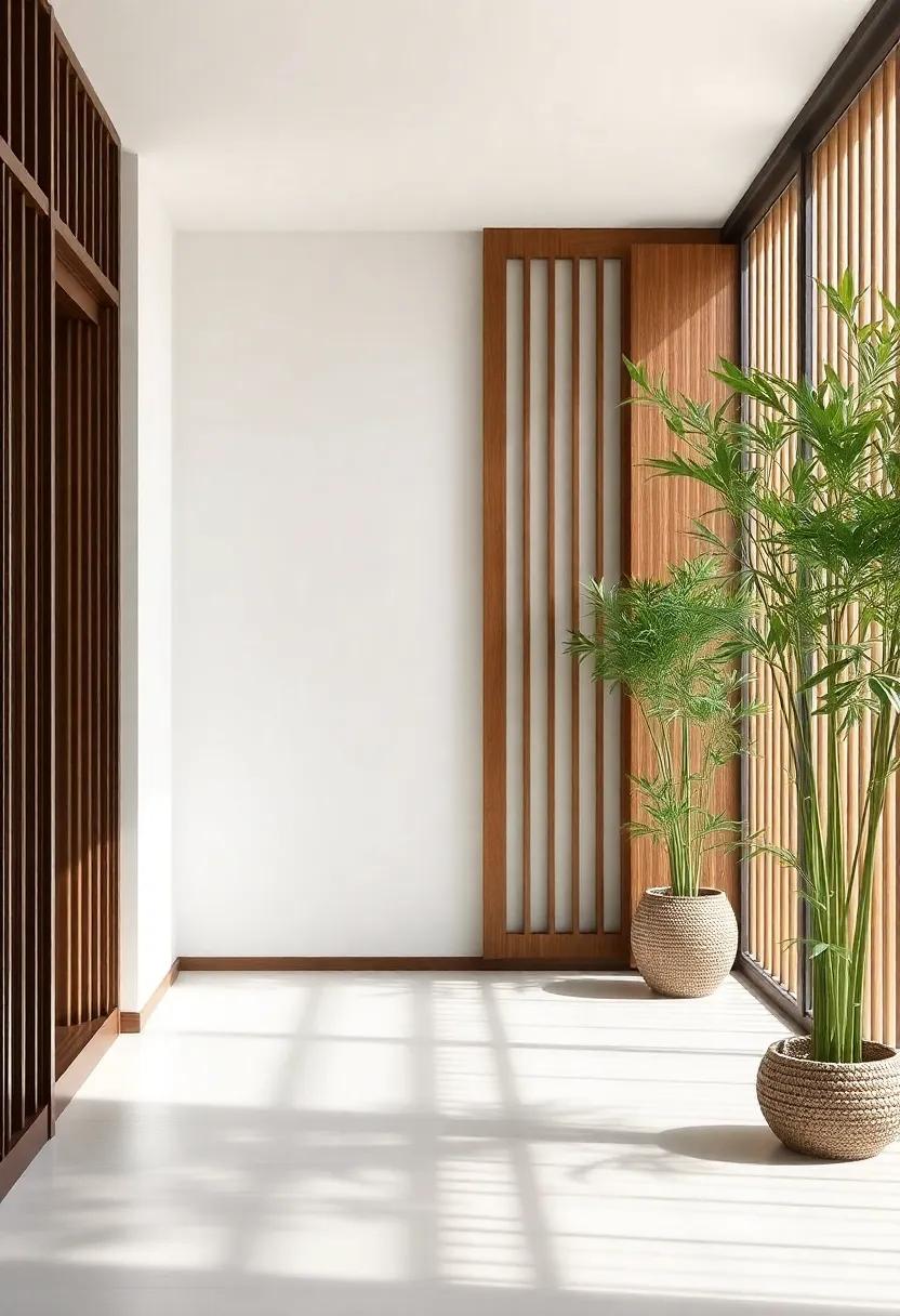 Transforming⁢ Space: Visualizing Entryways with ‌Bamboo⁣ Accessories