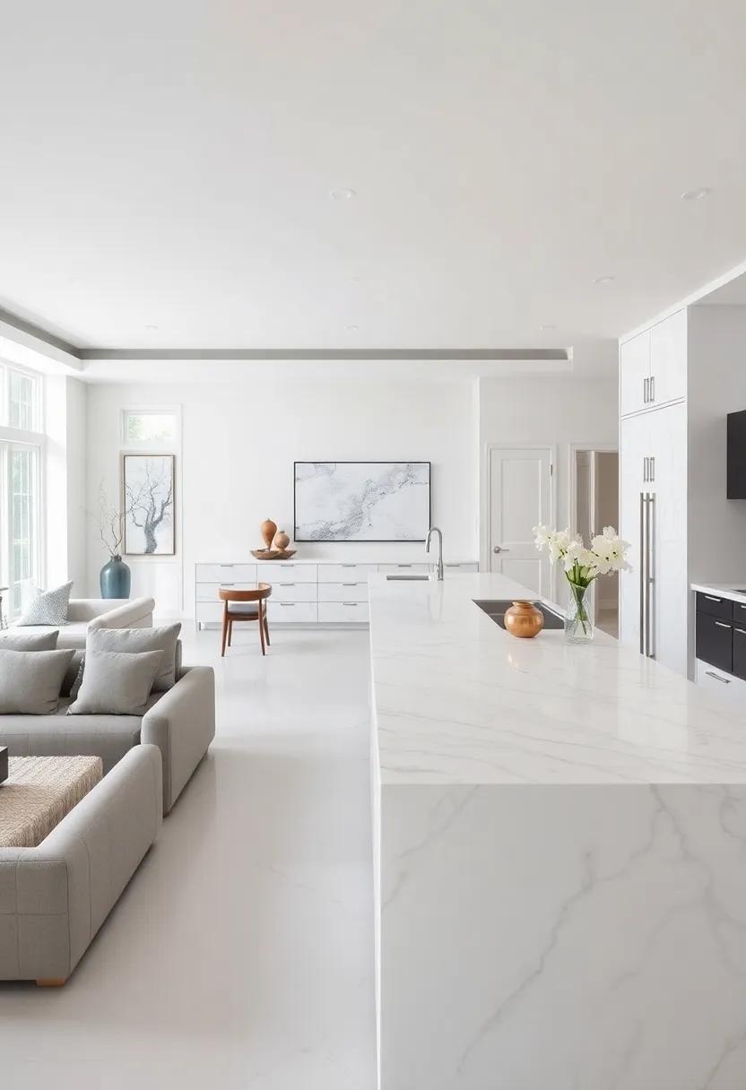 Elegant ⁢Marble ⁣Countertops As ⁢Statement Pieces⁣ in⁢ Design