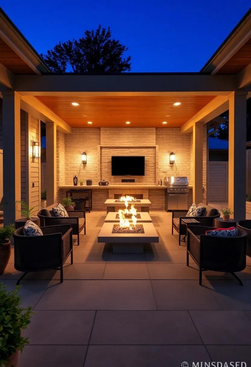 Culinary⁤ Outdoor Spaces Featuring Grills and Dining ⁢Areas