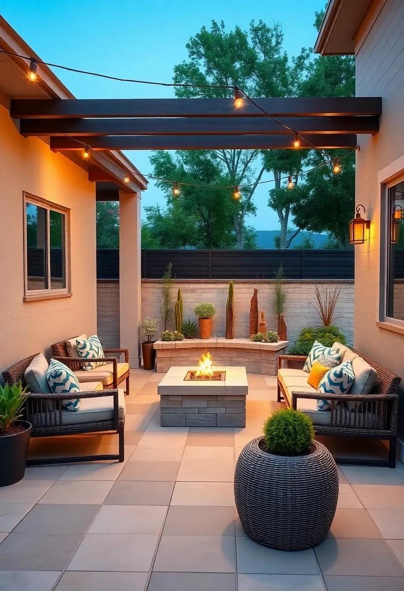 Bold Patterns and Colors That Transform‍ Your Patio Aesthetic