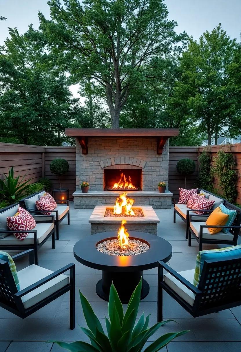 Colorful Accents That Bring Life to Your Outdoor Seating Areas