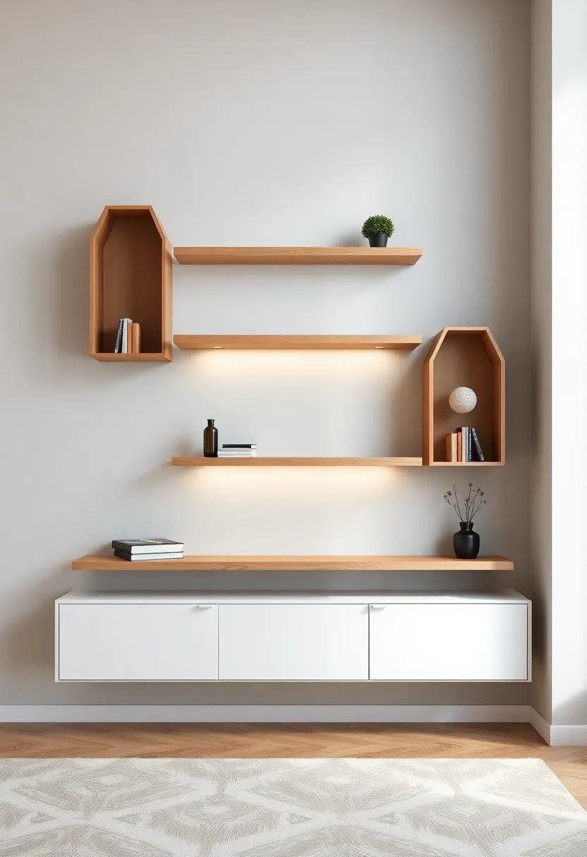 Unique Floating Shelf Shapes to ​Inspire Creativity