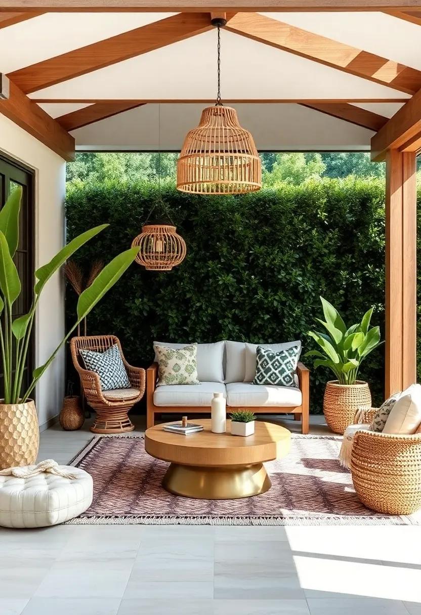 Outdoor Inspirations: Extending Eclectic Elegance Beyond ⁣Walls