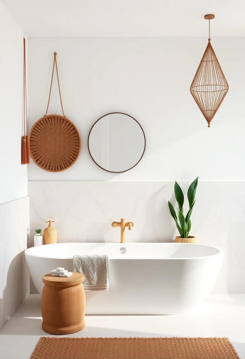 bathroom Bliss: Infusing Spa-Like Comfort with Eclectic Designs