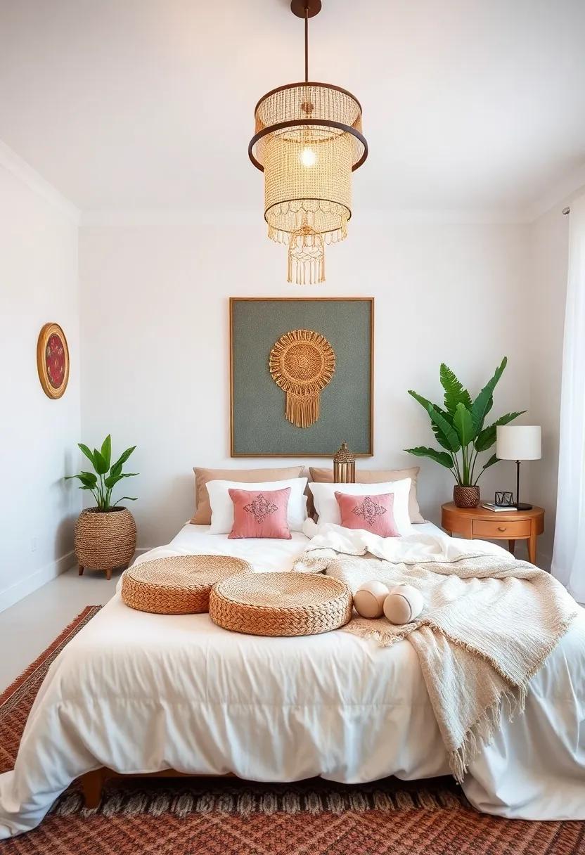 Creating an Inviting Bedroom Oasis with Boho Charm