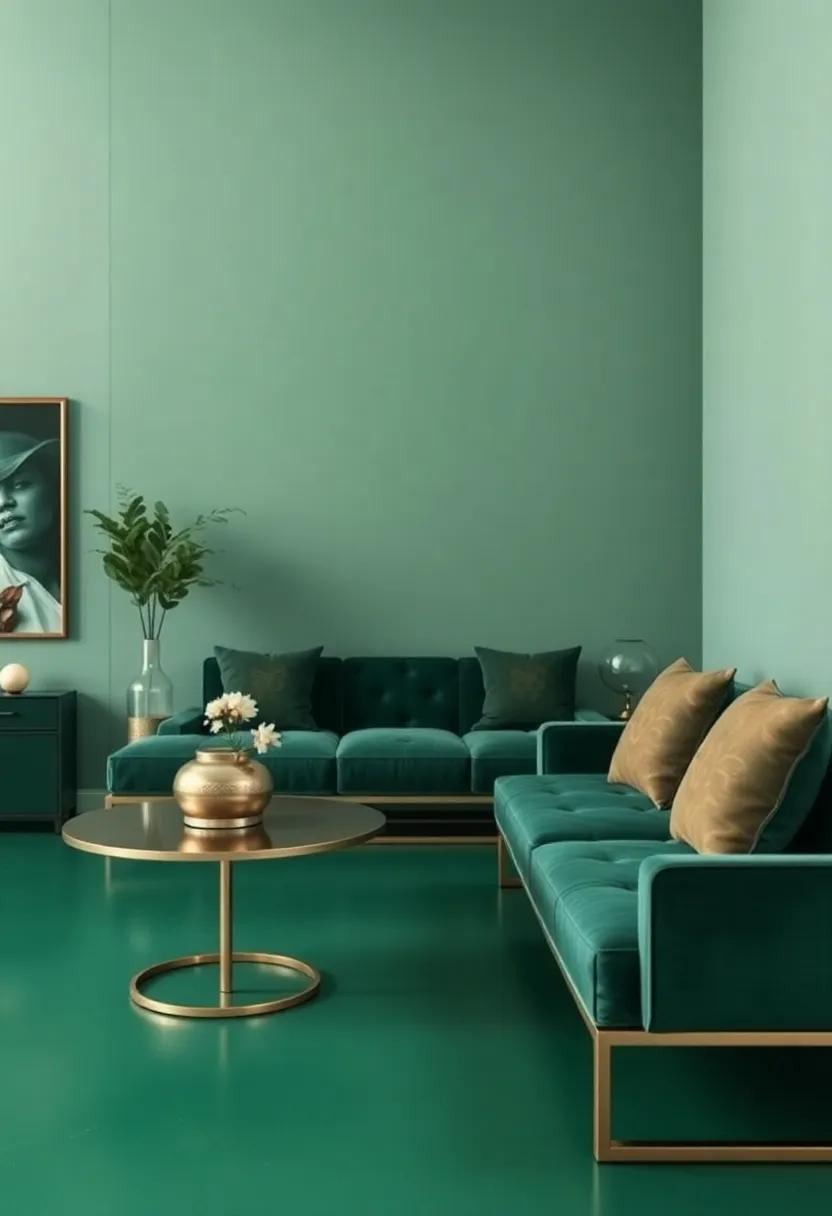 The⁢ Art of Combining Patterns in Emerald and Bronze ⁢Upholstery