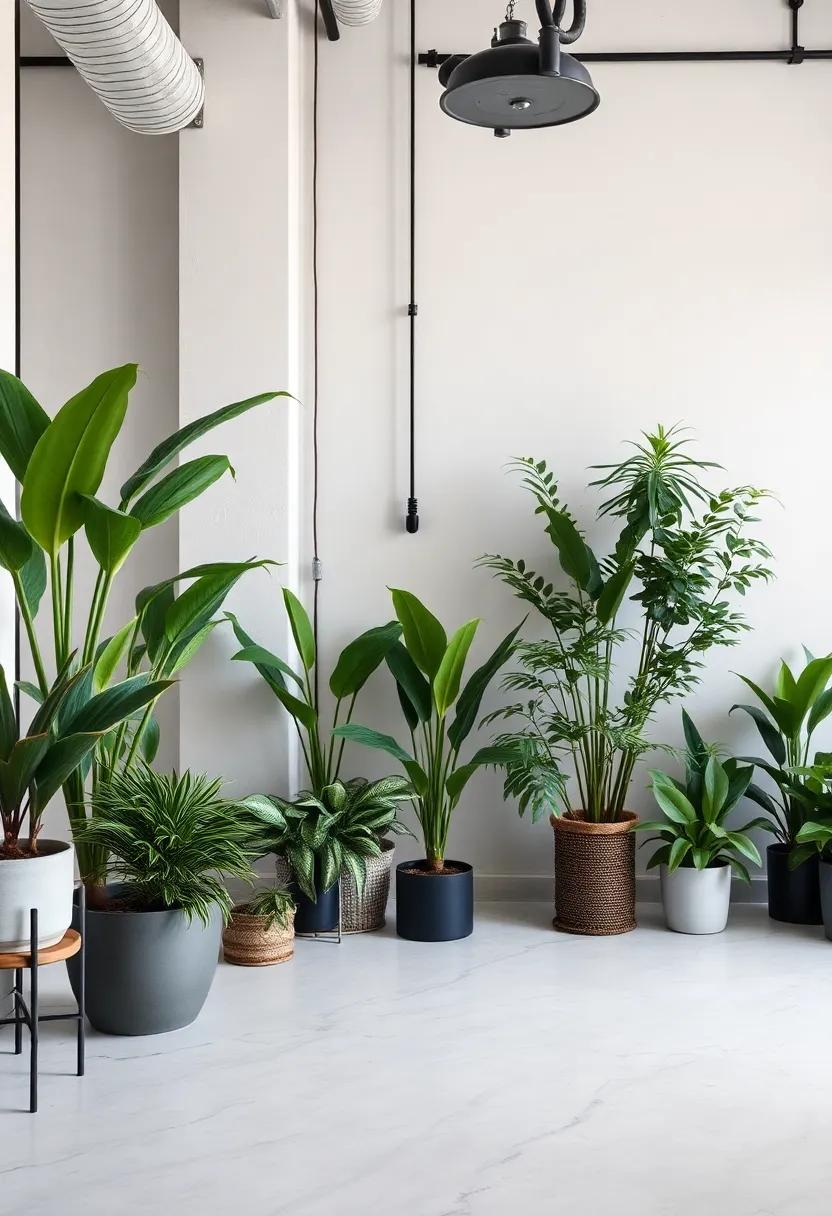 Chic⁤ Greenery: The Impact of⁤ Indoor Plants on Industrial luxury ⁢Environments