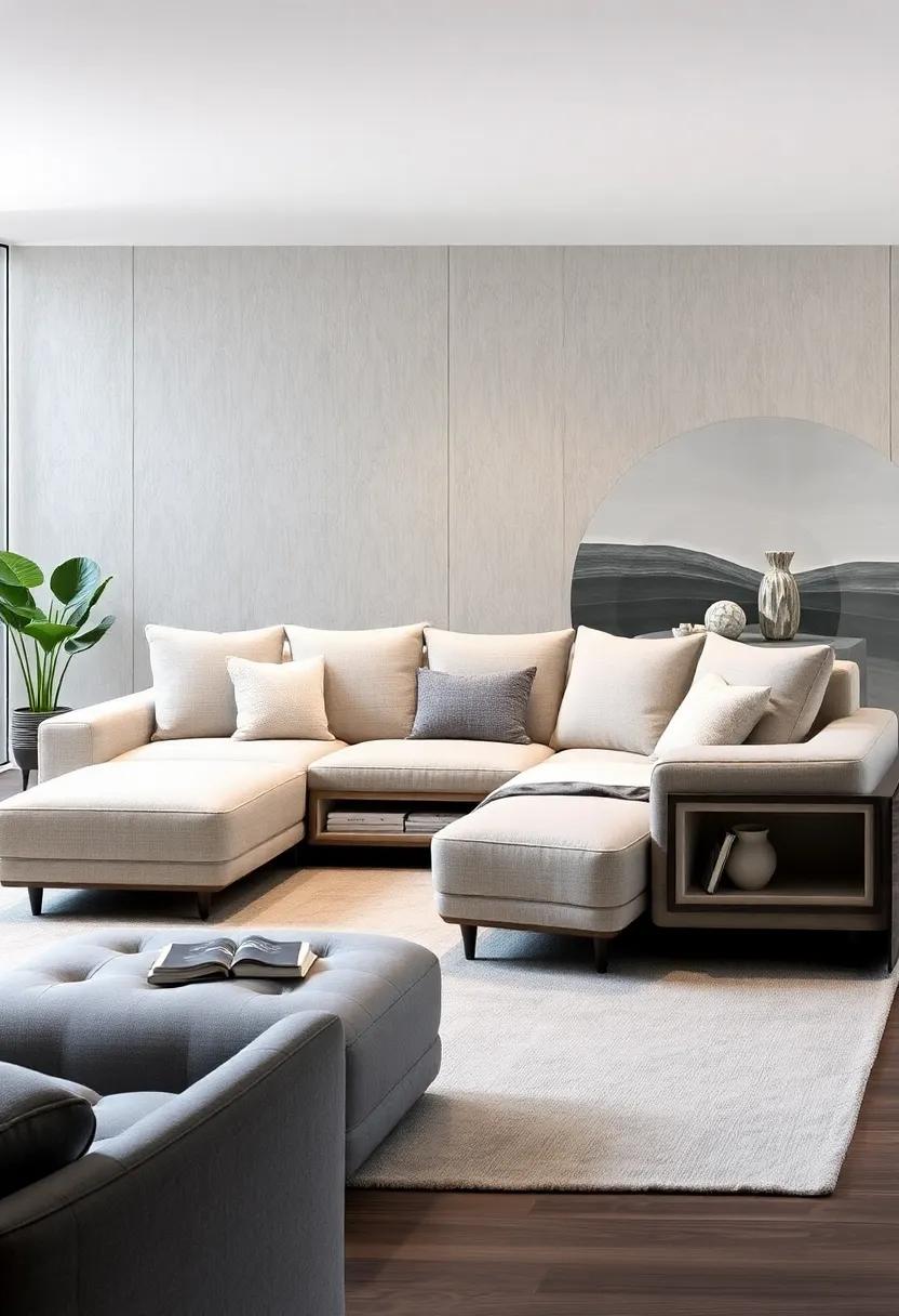 Unwind in Style with Sectional Sofas That Offer Built-In Storage Solutions