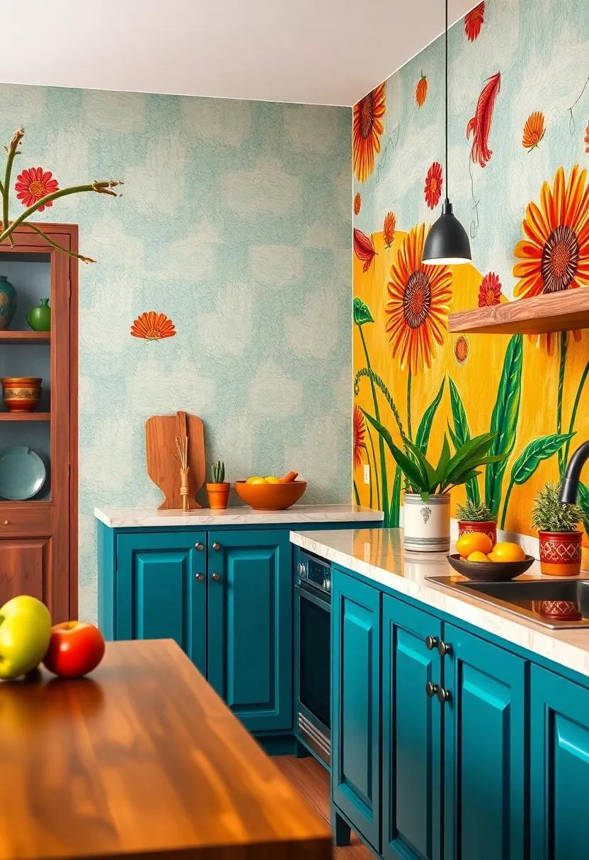 Transform Your Walls with Stunning Hand-painted​ Murals Inspired by Mexican Art