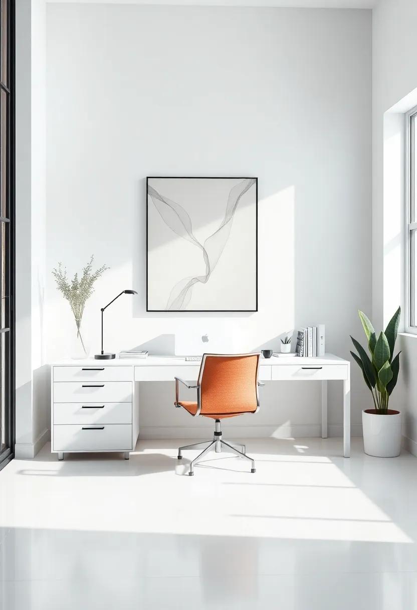 Minimalist Artwork: Bringing Personality to Your Workspace Without Clutter