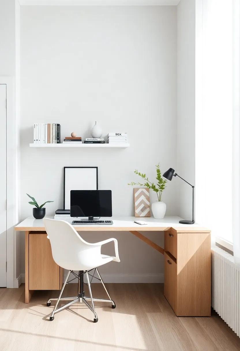 The Art of⁣ Decluttering: Create a Serene Office Atmosphere with Minimalism