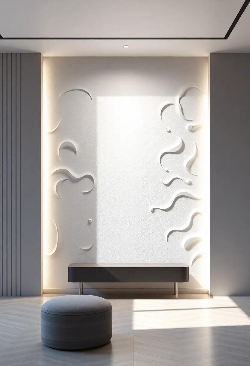 Textured Wall Accents: Adding Depth to Minimalist Design