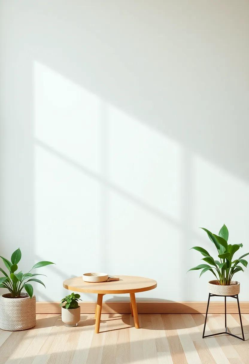 Plants and Minimalism: Simplistic Greenery for Living Rooms