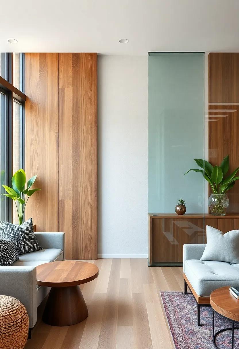 Mixing‌ Materials:⁣ How Wood, Metal, ‍and Glass Blend into Cohesive Spaces