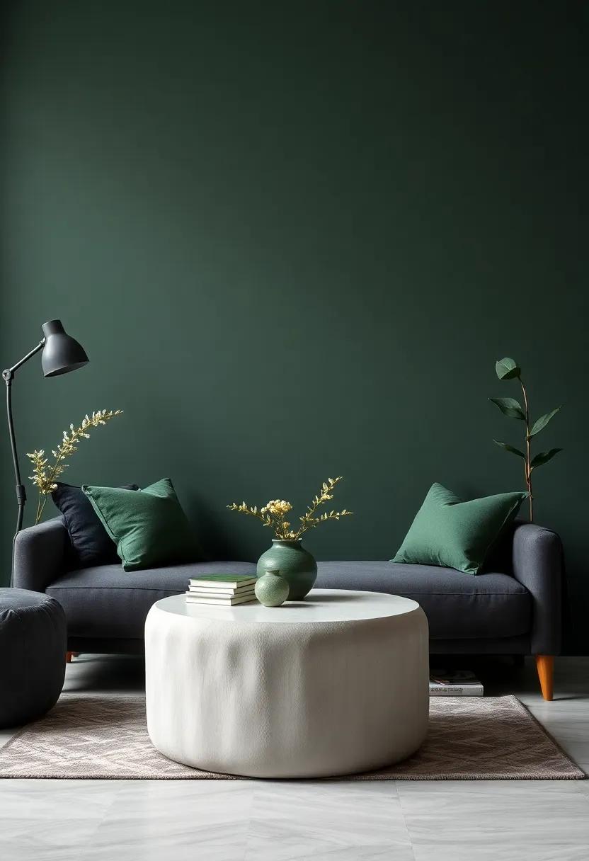 Lighting Matters: Stylish Fixtures that Illuminate Charcoal and Green Decor