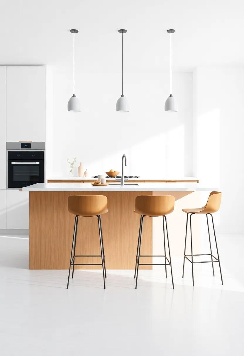 Embracing Minimalism: Sleek Designs ⁤for‌ Modern Kitchen Bar Stools