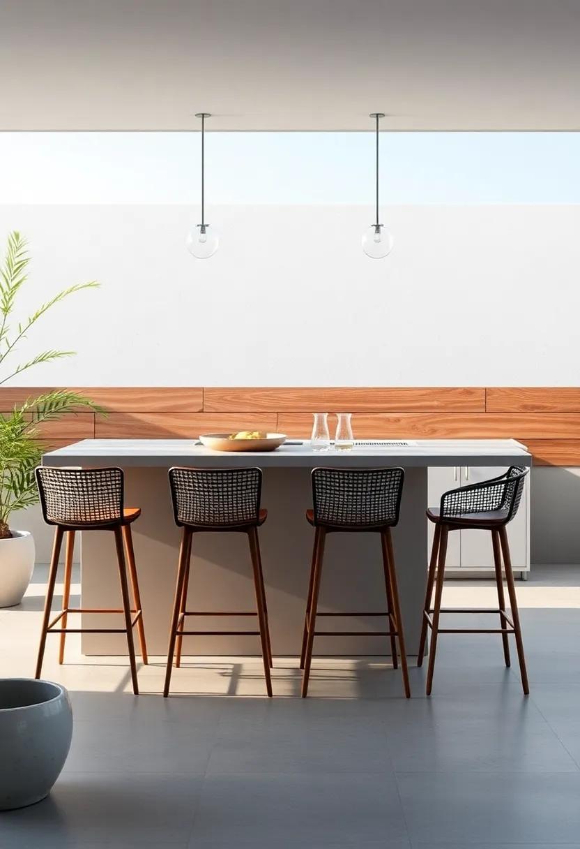 Outdoor Elegance: Weather-Resistant Bar Stools for Alfresco‌ Dining