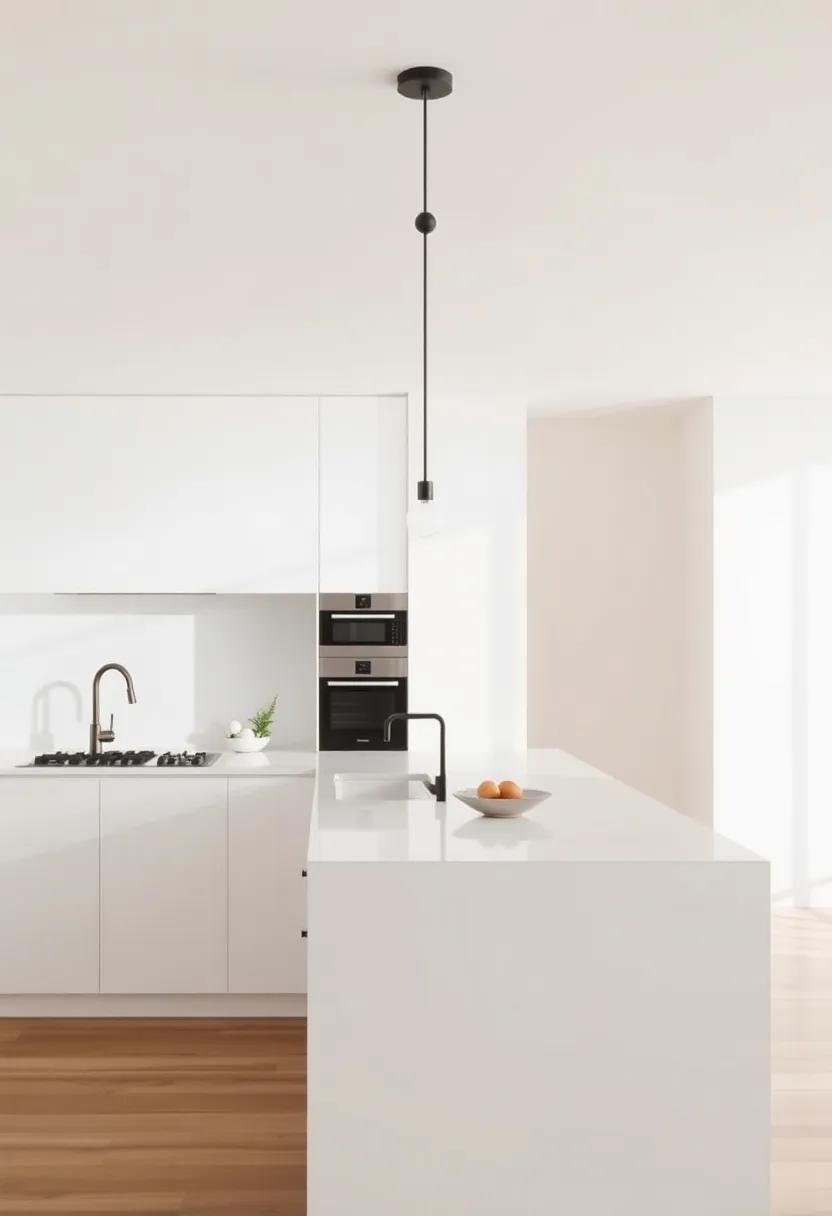 Embrace Minimalism: The Beauty of Clean Lines⁤ and Open Spaces in Modern kitchens