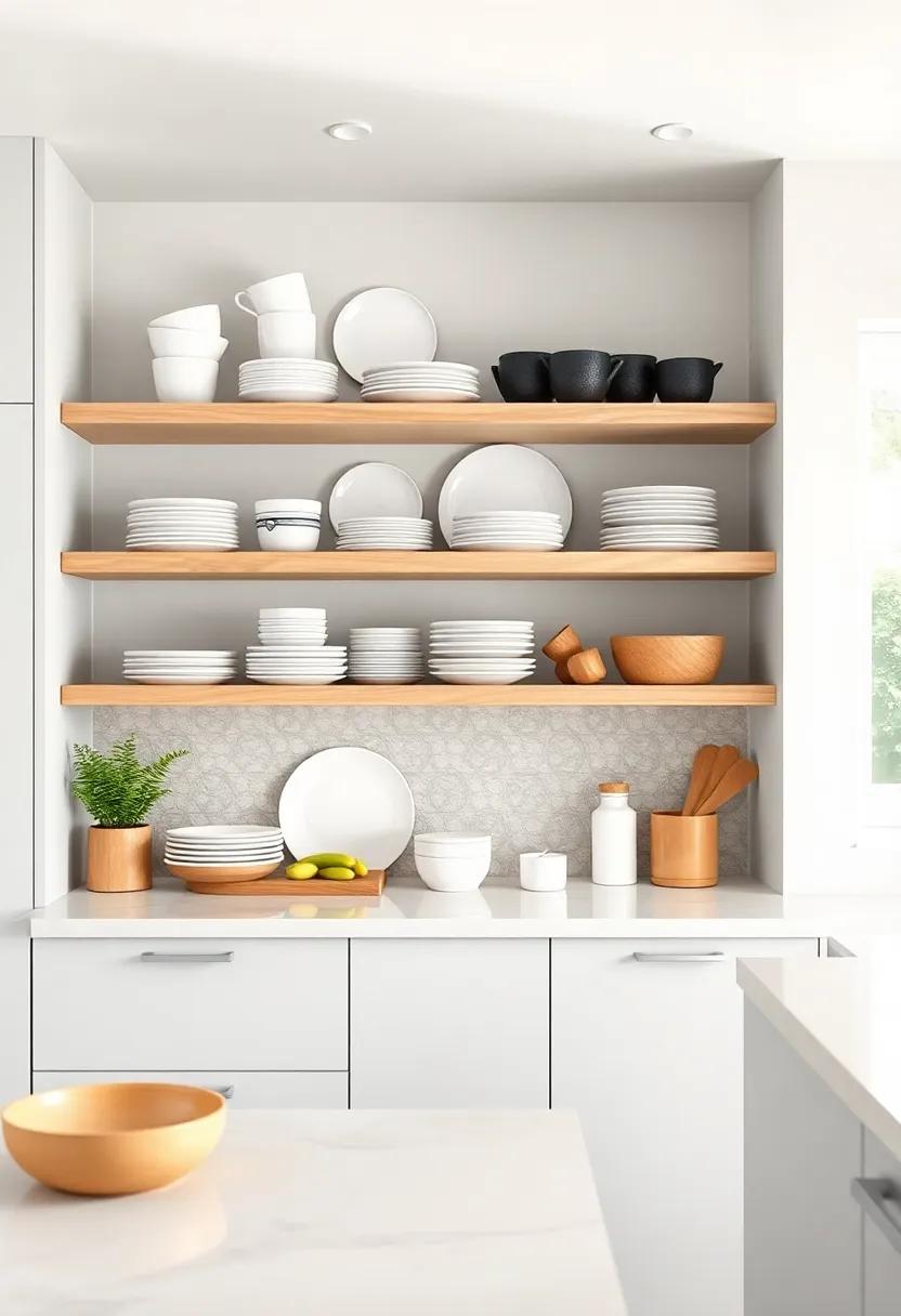 Open Shelving Trends: Showcasing Your ⁣Dishware with Flair and‌ Functionality