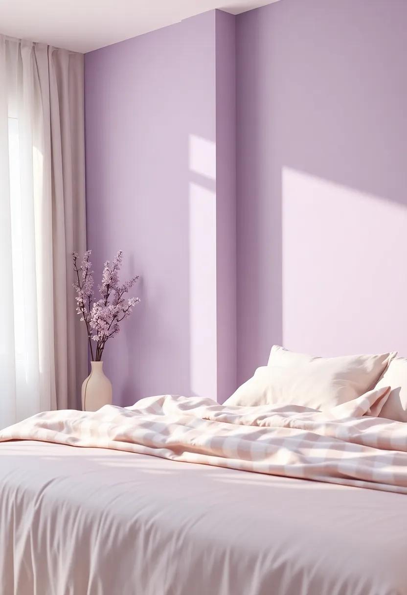 The Power of Contrast: Balancing lavender ⁤with Richer Accents