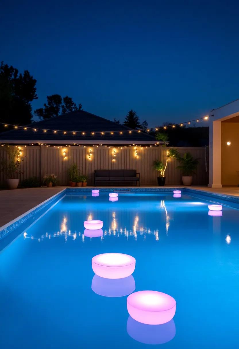 Floating Pool Lights for‍ Seasonal‍ Celebrations and Themes