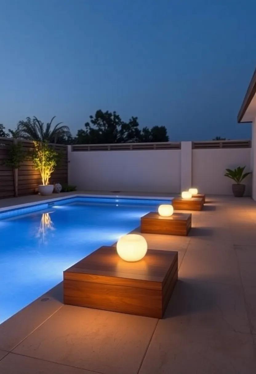 Pairing ​Floating‍ Lights‍ with Natural Elements for Serenity