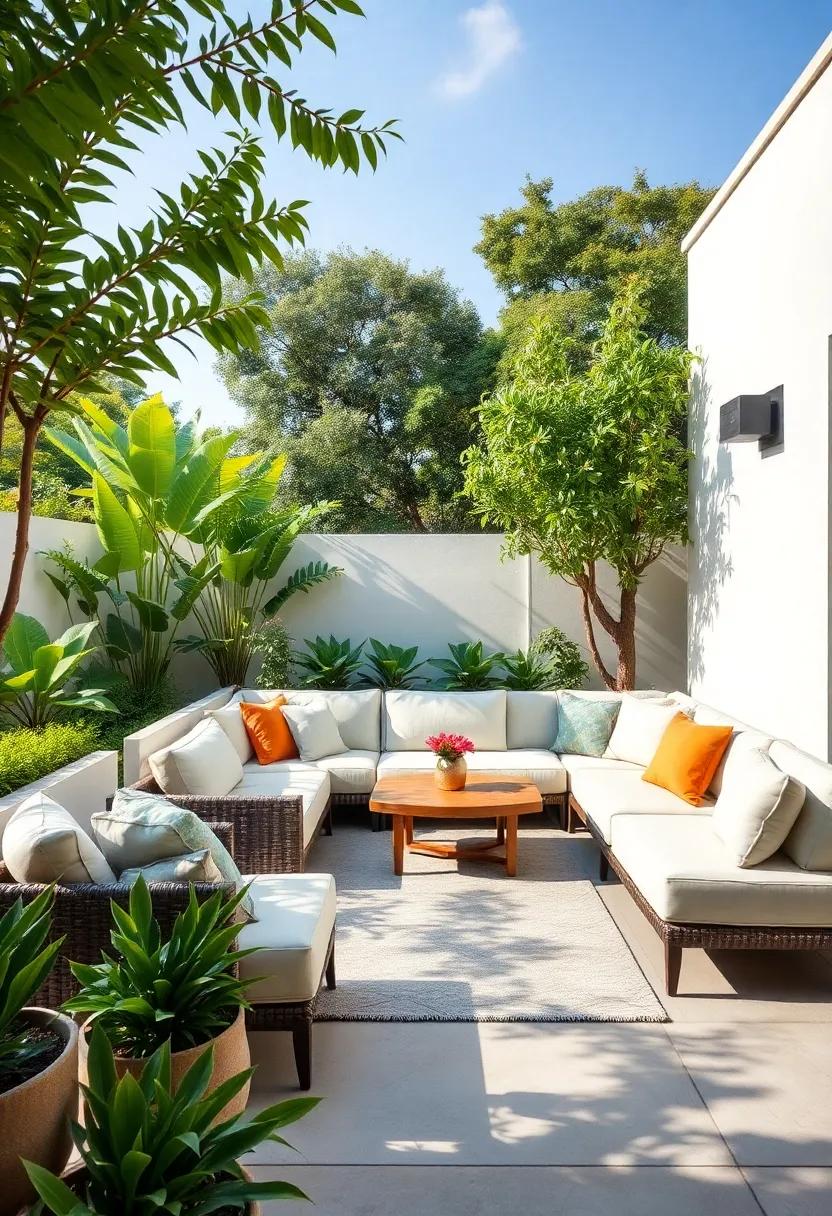 Embracing ⁣Biophilic Design in Outdoor Lounge Areas