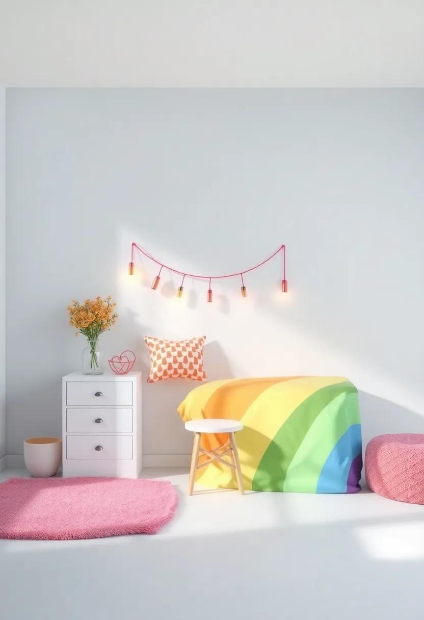 Accessorizing with Rainbow-Themed Decor and ​Personal touches