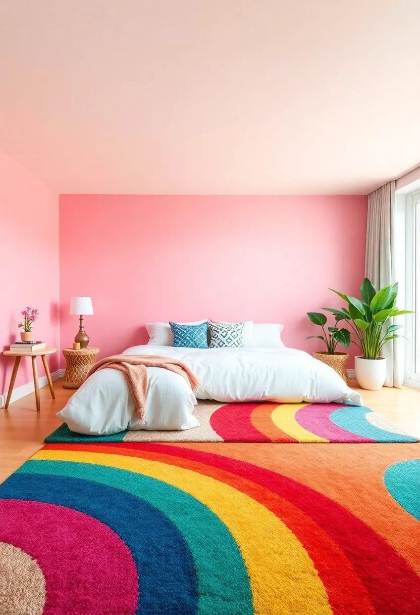 Colorful Rugs to Anchor the⁣ Room​ in a Bold and Inviting Way