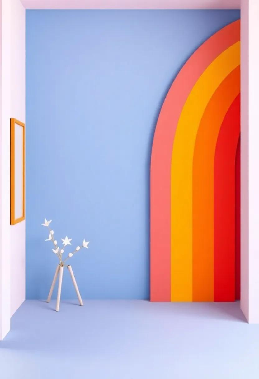 Whimsical⁤ Wall Art ⁣Ideas to ⁢Celebrate Every Color‍ of the Rainbow