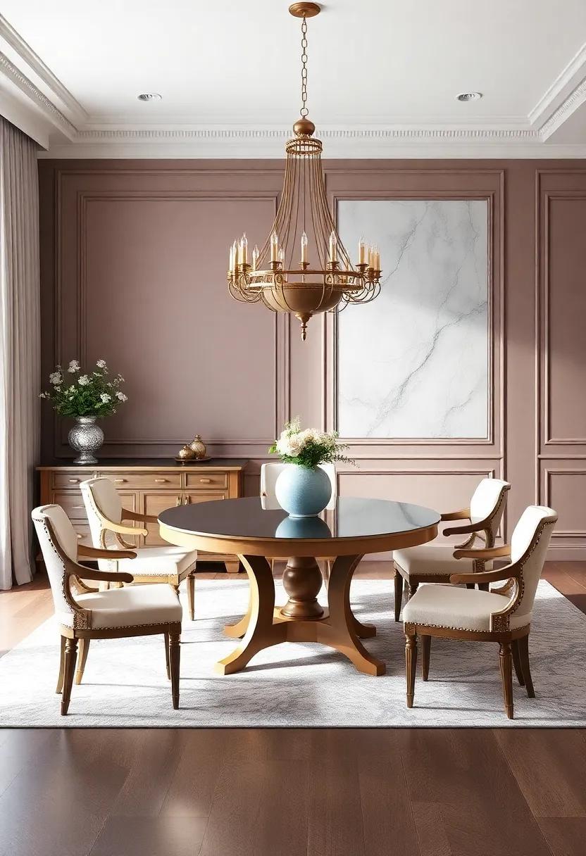 Exquisite Furniture Choices that bring Noble Charm to Your Dining Room