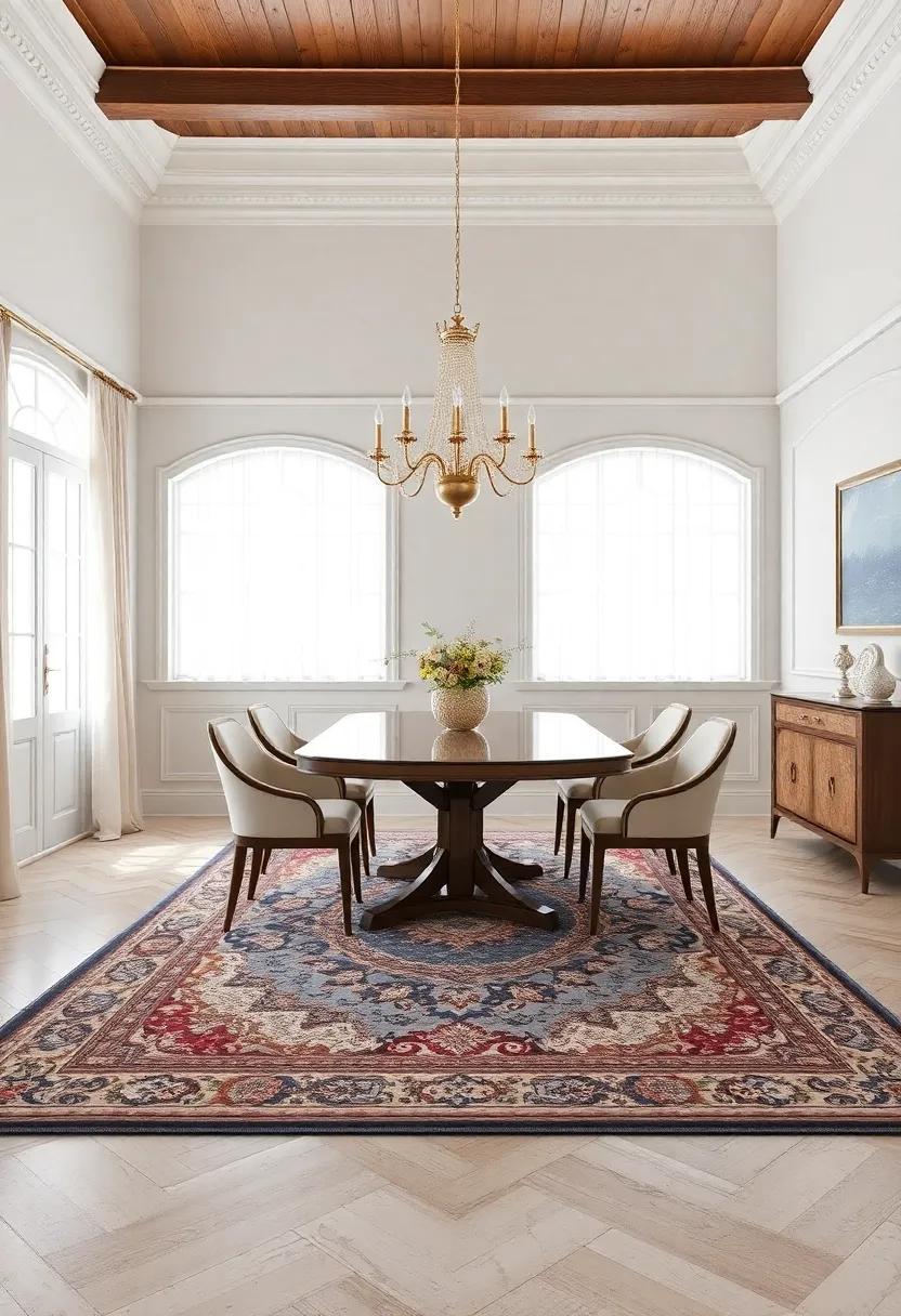 The Power of ‍Statement Rugs to ‍Define Your Dining area's‌ Character