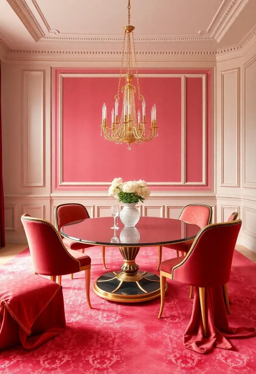 Regal Materials:⁣ Incorporating Velvet and Silk into‍ Your Dining Room