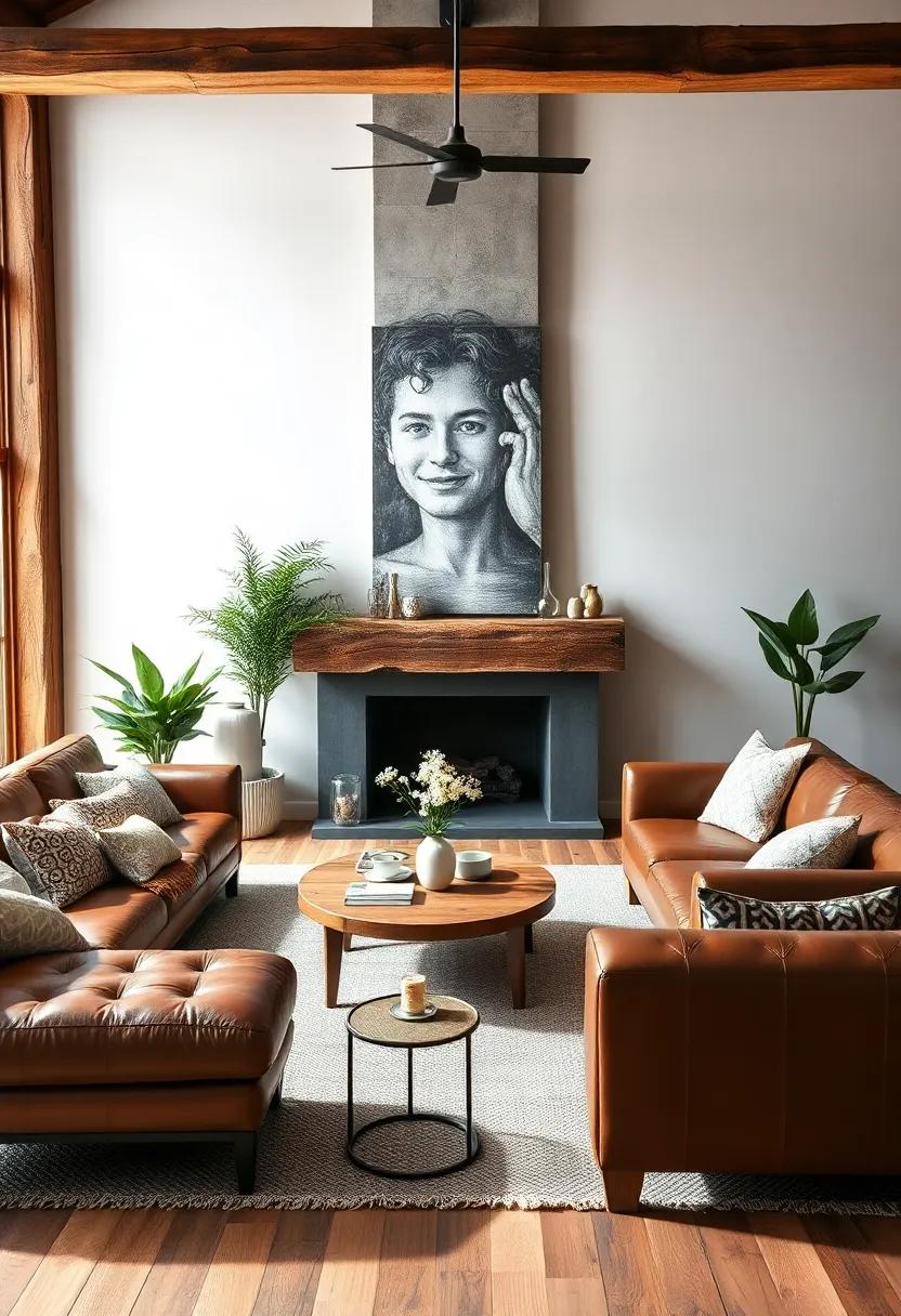 Creating a Focal Point: Statement​ Leather Furnishings in Your Room