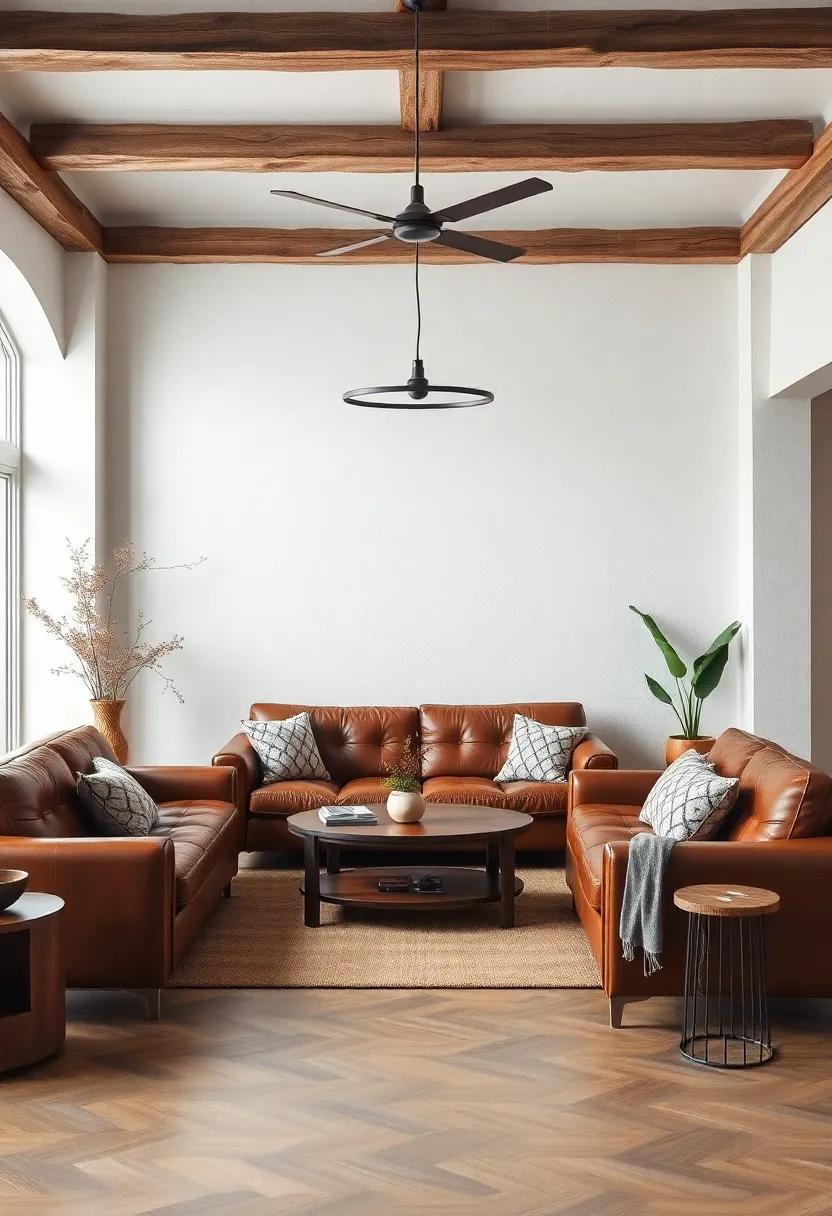 The Allure of Leather: Choosing the​ Right Material ⁣for‍ Your Space