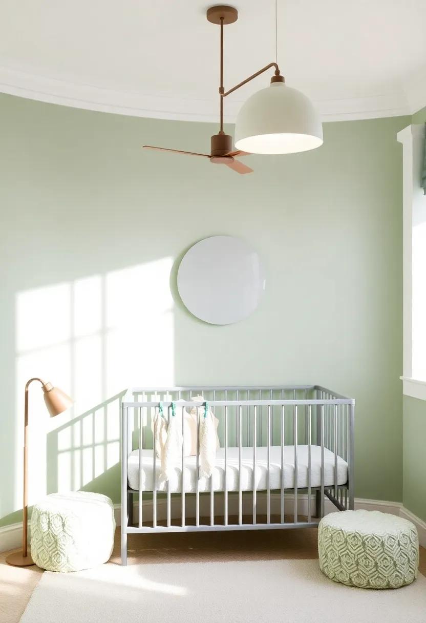 Gentle Lighting‌ Fixtures: ​Soft Illuminations⁤ to Create a Soothing Nursery Ambiance