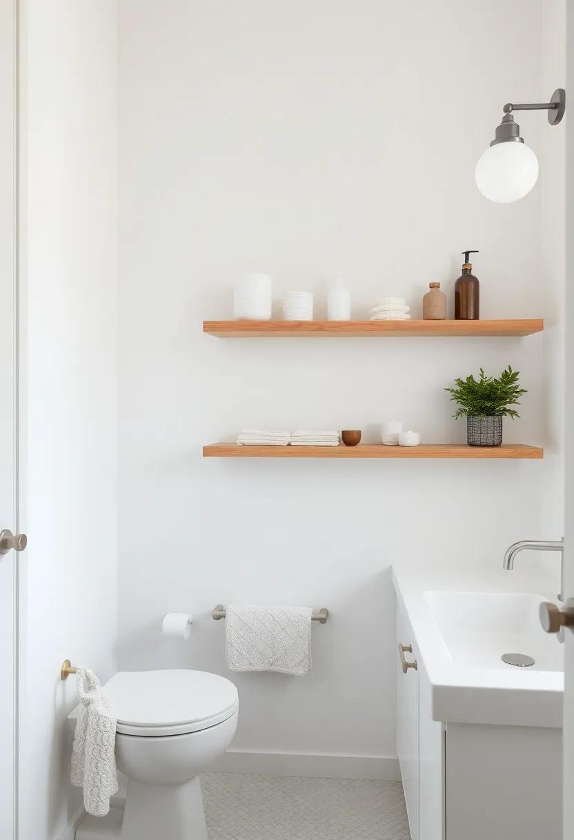 Personal Touches: ⁣Curating Decorative Items on Wooden Shelves