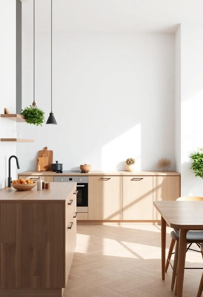 The ⁤Charm ⁢of‍ Natural Materials in Scandinavian Kitchen Design