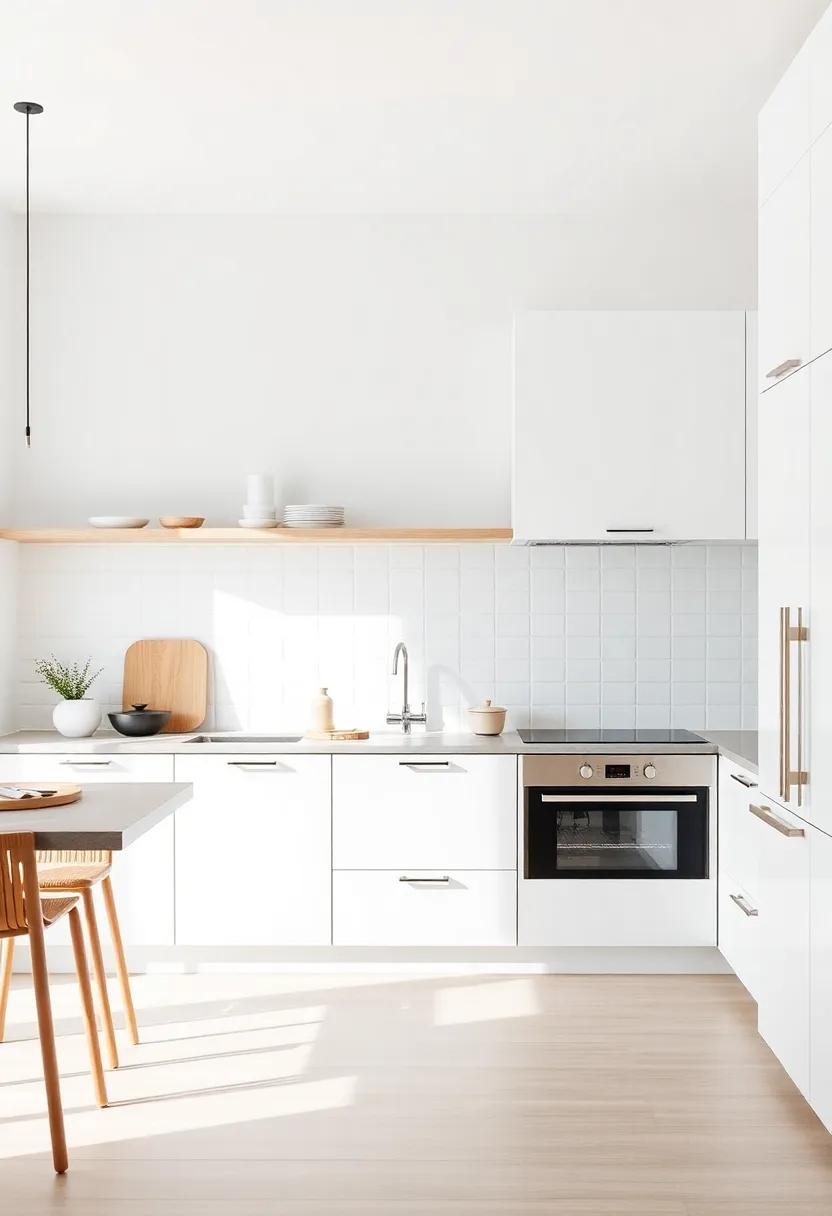 Exploring the​ Minimalist Aesthetic of ​Scandinavian Kitchen Cabinets