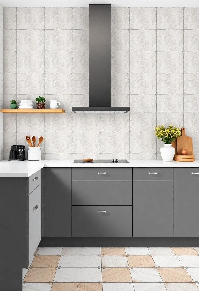 Utilizing Geometric Patterns for a Modern Yet Timeless Kitchen Look