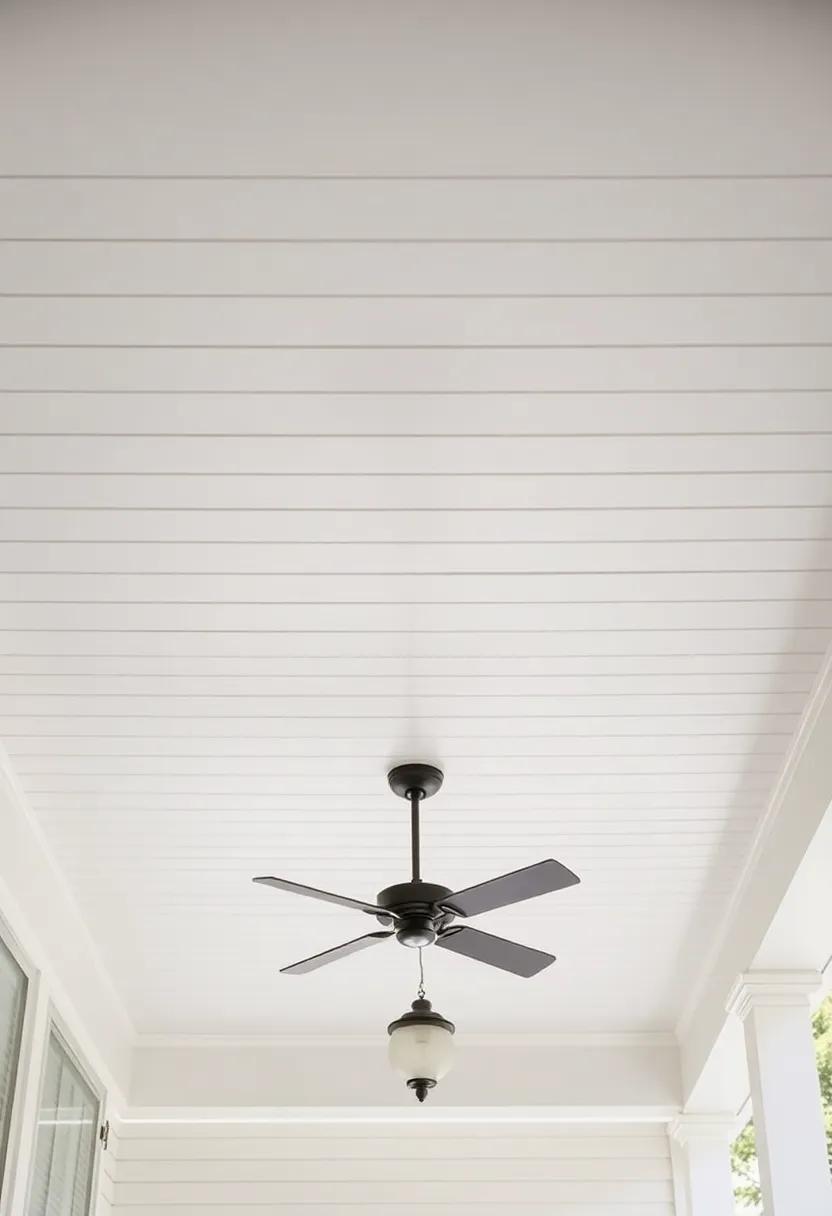 Exploring The Aesthetic Appeal Of Beadboard Ceilings⁤ In Your Porch Design