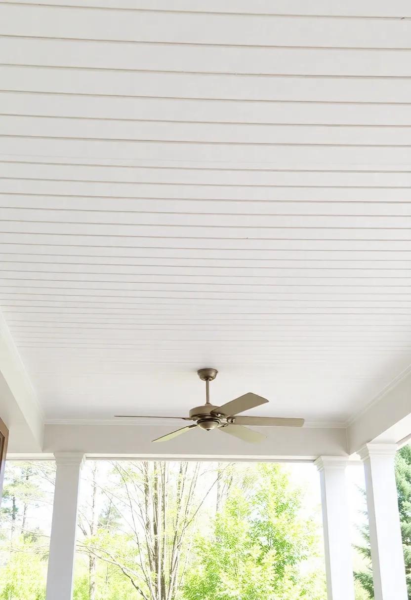 Crafting Unique porch Landscapes ⁤With ‌Custom Beadboard Ceilings