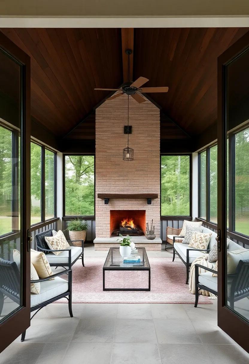 The Art of frame: Choosing the Right Materials for a​ Stylish Screened Porch