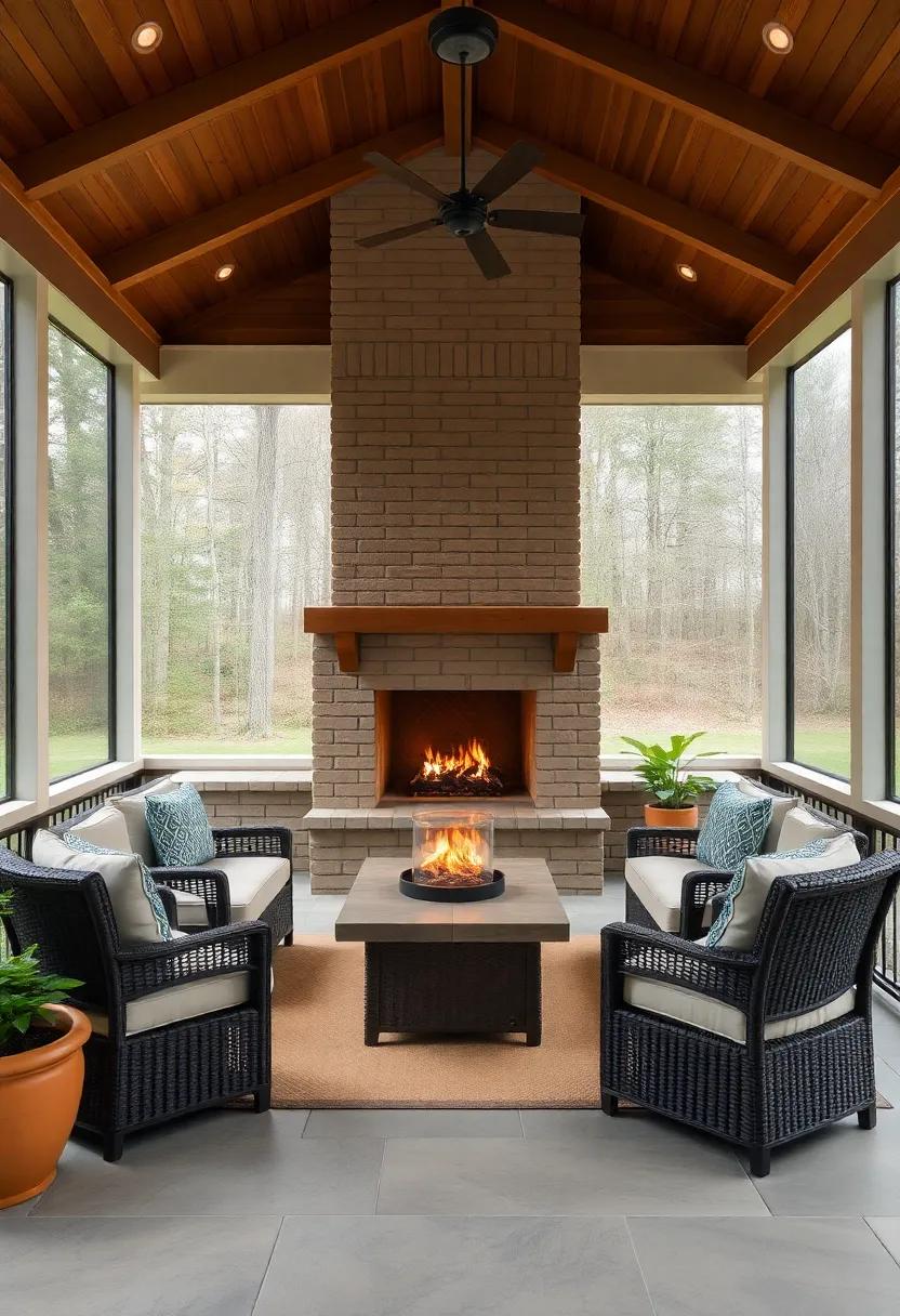 A Cozy Centerpiece: designing a Fireplace that Complements‌ Your Outdoor Space