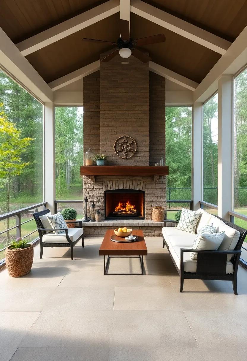 Embrace Nature: Seamlessly Integrating Your⁢ Screened Porch with the Surrounding Landscape