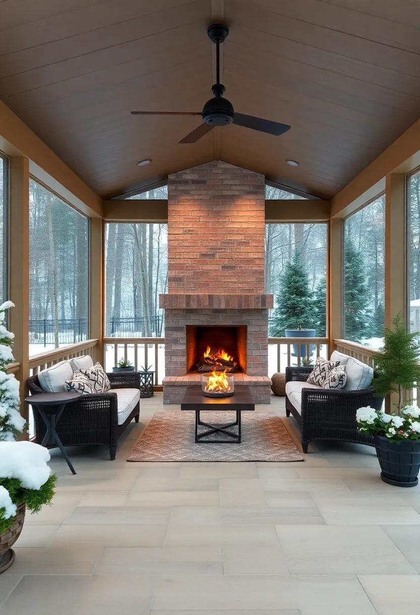 Winter wonder: Transforming ⁢Your Porch into a Warm Retreat During Cold ⁣Months