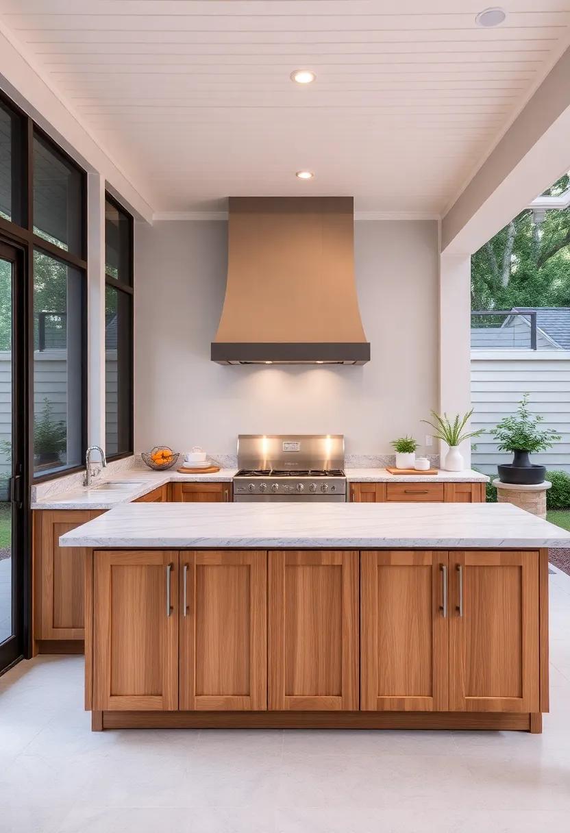 Stylish Countertops: Materials That Elevate Your⁢ Outdoor⁣ Culinary Experience