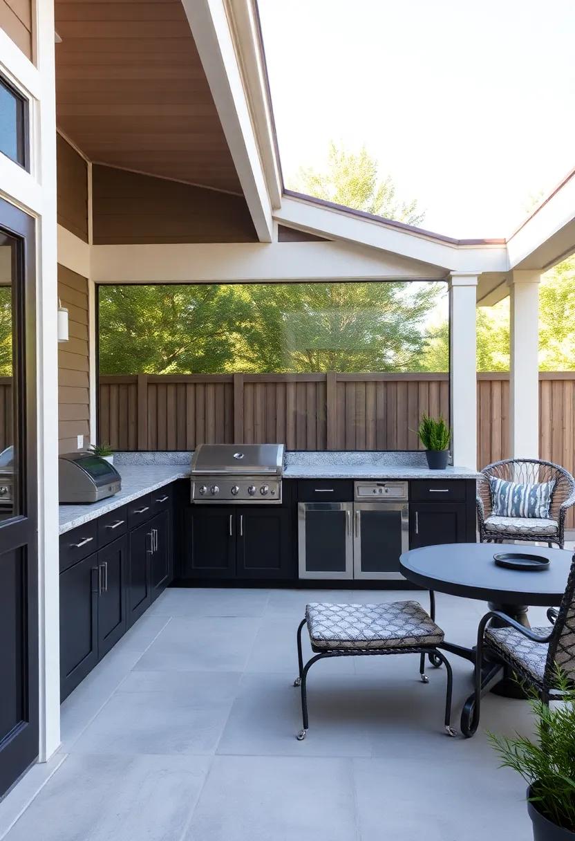 The Art of ⁣Blending Functionality and Aesthetics⁢ in Outdoor ⁤Kitchen Design